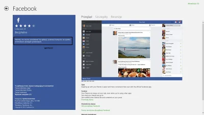 le1t00 - Facebook dla W8. Nie mogę go zainstalować bo nie spełniam minimalnych wymaga...