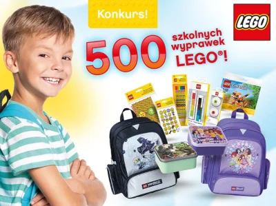beata-mis - "Dobry Start" to 300 zł od Rządu , teraz druga wyprawka 256 zł od LEGO ht...