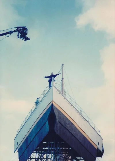 ColdMary6100 - Leonardo DiCaprio na planie filmu Titanic
#wejscieodzakrystii