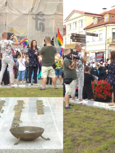 defacto - Wielka telewizja patriotyczna Republika nagrywając relację z marszu równośc...