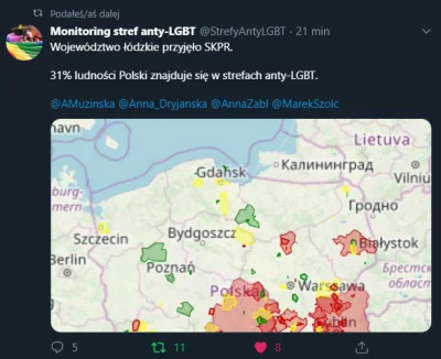 Cukrzyk2000 - Prawie co 3 Polak mieszka w strefie wolnej od LGBT. Nikt nie myśli o wc...