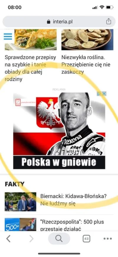 Svoboda - Ktoś wie co to za reklama? Link nie działał. #kiciochpyta #kubica #f1