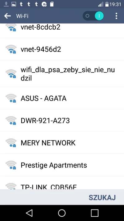 A.....o - Śmieszne i dziwne nazwy #wifi ( ͡° ͜ʖ ͡°)
Wifi dla psa zeby sie nie nudzil...