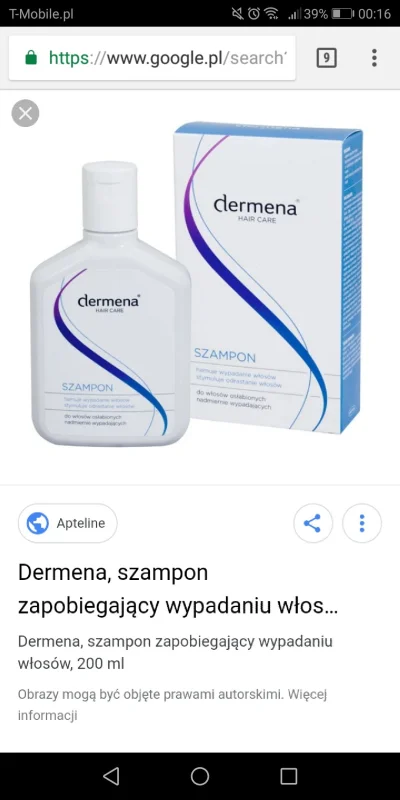 Sikyely - @cmentarnapolka ale jeśli już musi być szampon to ten, moja mama używała i ...