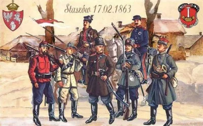 polwes - Dziś (17-02-1863 ) wspominamy zwycięstwo oddziału Langiewicza nad Moskalami ...