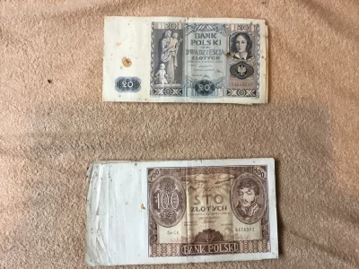 rigidigibum - Zna się ktoś na starych banknotach? Znalazłem trochę takich u babki, ch...