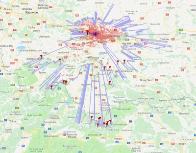 DOgi - #krakow #ciekawostki Zastanawialiście się, jak dużo można zobaczyć z iglicy na...