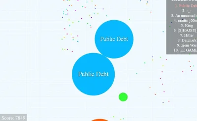 chciwykrasnolud - #agario 
Mam nadzieję że -_- To ktoś od nas bo mnie chwilę później...