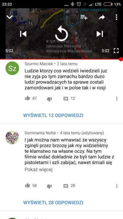 m.....n - Komentarze pod filmami o Smoleńsku to czyste złoto.

#zloto #heheszki #rakc...