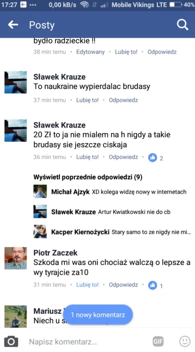 Dzojstick - #testoviron ma racje Polaki to Robaki przez duże R

 – Ukraińscy robotni...