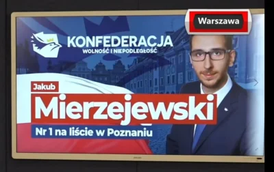 trejn - Dlaczego #konfederacja w #poznan wystawiła na swoich listach na jedynkę jakie...