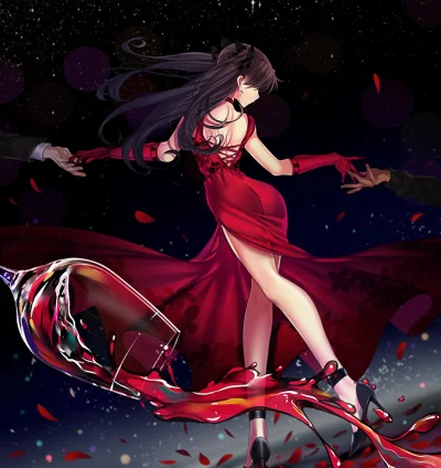 l.....f - #randomanimeshit #fate #fatestaynight #rintohsaka #tohsakarin #anime #pixiv...