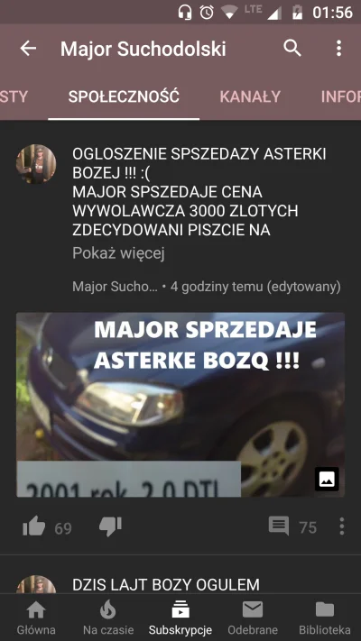 W.....5 - Struś sprzedaje Asterkę bożą.Czy jakiś Mirek zdecyduje się na zakup auta po...