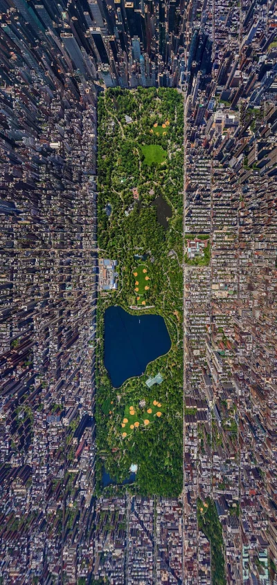 iwarsawgirl - Central Park z lotu ptaka. Uwielbiam to zdjęcie. 

#cityporn #fotogra...