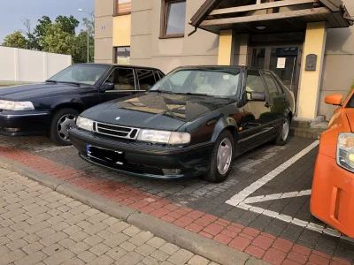 c.....6 - Odebrałem mojego #saab 9000 z remontu blacharskiego. 
Po trzech latach napr...