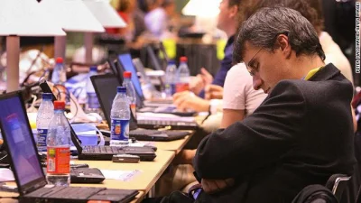 xvovx - A tak intensywnie "pracuje" się na posiedzeniach Rady Europejskiej. Tej samej...