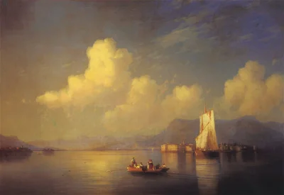 TankujacaTankietka - Jakże lubię 
Ivan Aivazovsky Italian Landscape #sztuka