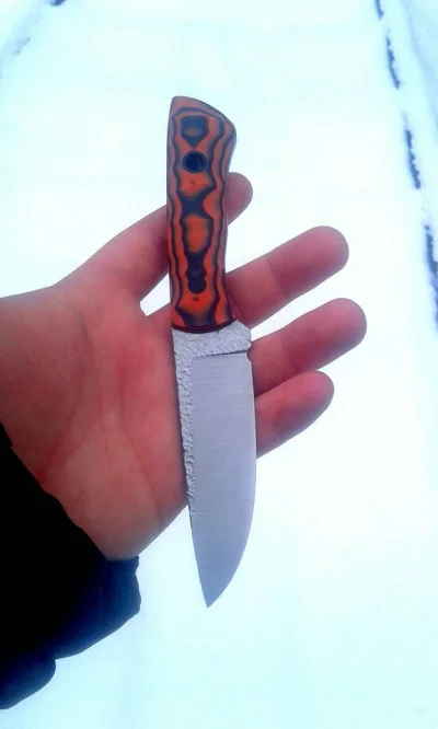 piotox - #knifemaking #knifeboners #noze
Pierwszy w tym roku, z AEB-l