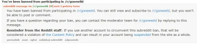 nihon - ale ten reddit jest #!$%@? xD ban na r/gonewild tylko dlatego, że napisałem "...