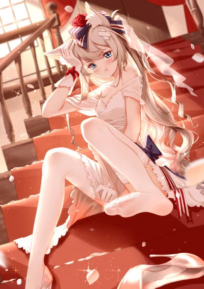 l.....f - #randomanimeshit #azurlane #hammann #kemonomimi #nekomimi #zakolanowkianime...