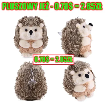 kulpiotr - GEARBEST PLUSZOWY JEŻ ZA 0.78$ = 2.85ZŁ !!!

Witam na tagu #kulpiotrkupo...