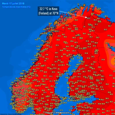 wygrajmytorazem - W to lato są ogromne upały w Skandynawii, Finalndii i za kołem podb...