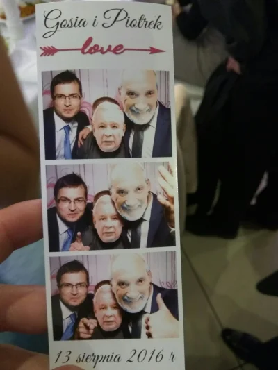 tets - Jestem na weselu, Ziobro dla jaj zrobił sobie zdjęcie z Kaczyńskim i Macierewi...