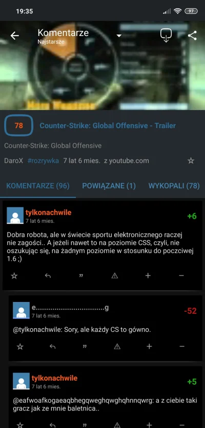 Svoboda - Odkopalem stary komentarz jednego z wykopowych ekspertów na temat #esport i...