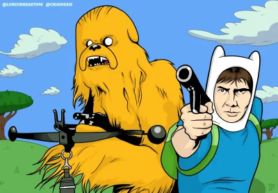 kapelushh - #adventuretime #humorobrazkowy #starwars