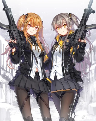 Smuffiasty - #randomanimeshit #girlsfrontline #ump45 #ump9 #girlsandguns #rajstopyani...