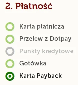 Poprawiacz - > jak płacić w pizzaportal punktami payback?

@Szyniasty: Niewykluczon...