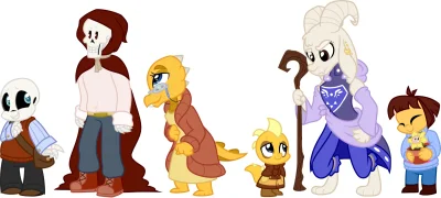 A.....y - #undertale team w #mlp
#mylittlepony #kucyki