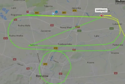 Kruchevski - #rzeszow #flightradar24 

Mirki. Co się odwala z tym samolotem ? ( ͡° ...