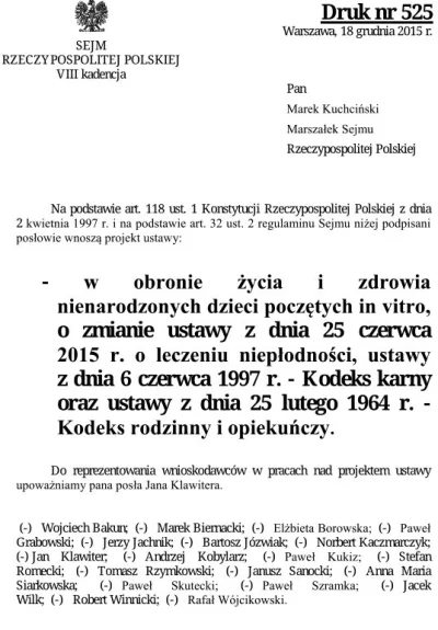 falszywyprostypasek - Kukiz pyta, czemu wrzucona została ustawa o in vitro, a w kraju...