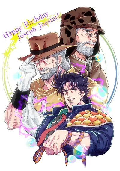 kedzior1916 - Happy Birthday!
#randomanimeshit #jojosbizarreadventure #josephjoestar