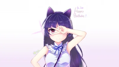 Jimp - #randomanimeshit #tapetaanime #oreimo #kuroneko #rurigokou @BlackReven