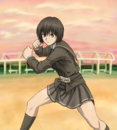 Czokolad - #randomanimeshit #amagami #ainanasaki #schoolgirl