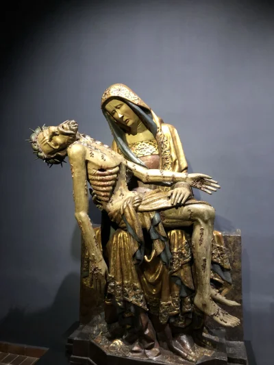 miksturyn - Umierający Jezus w ramionach Jarosława Kaczyńskiego, Muzeum Narodowe w Wa...