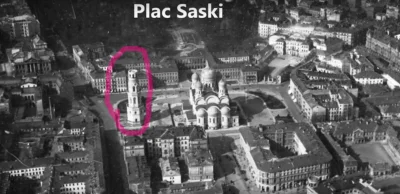 lukaszlukaszkk - Co się stało z tą wieżą obok soboru prawosławnego w przedwojennej Wa...