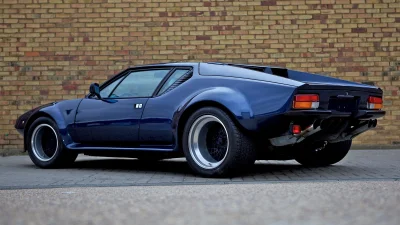 autogenpl - De Tomaso Pantera w egzemplarzu z 1979 roku, zbudowanym z myślą o homolog...