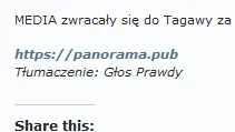 randomlog - @imateapot: ... który to serwis, umieszcza wpis w oparciu o ruską "Panora...