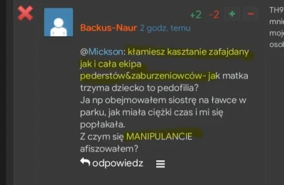 M.....n - jeśli to nie jest tekst który "atakuje mnie", to ja usuwam konto.

#wykop #...