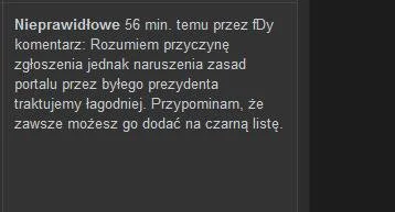 peralta - > Albo regulamin jest dla wszystkich taki sam albo jest podział na lepszych...