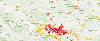 dad1111 - Manipulacja. Wczoraj sprawdzałem na airly i na Śląsku i Małopolsce było zna...