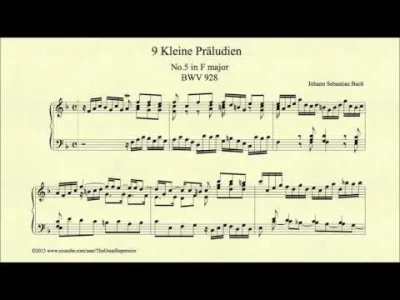 GrzegorzSkoczylas - #bachdzienpodniu
#bach
Preludium F-dur. BWV 928.