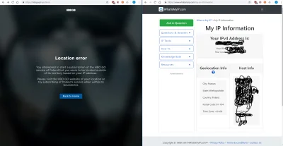 Zoeys - Chciałem wykupić hbo go, a tu dostaję takie coś od razu po wejściu na stronę....