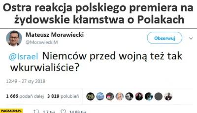 glaaki - jest juz reakcja premiera dobrze im powiedzial