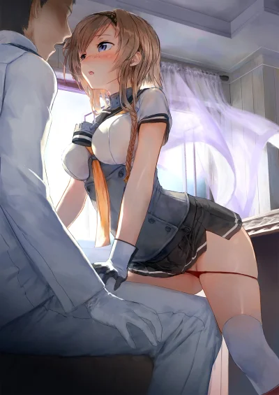 j.....n - #randomanimeshit #kantaicollection #teruzuki #pantsu #pixiv #