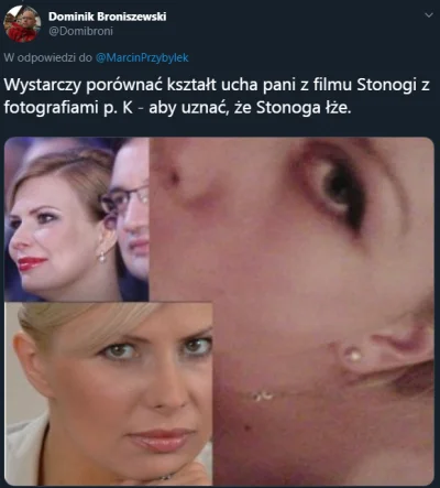 Koninapolska - @StaryWilk: Dlaczego Stonoga nie udostępni fragmentu wideo? Do swojego...