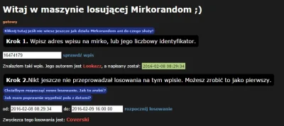 Lookazz - Wyniki mojego rozdajo

Mirkorandom zdecydował, że kluczyk Steam do Hard R...